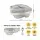 Livemor Eye and Head Massager with Heat Air Compression Bluetooth Audio 5 Modes 180° Foldable 1000mAh Battery