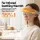 Livemor Eye and Head Massager with Heat Air Compression Bluetooth Audio 5 Modes 180° Foldable 1000mAh Battery