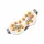 Livemor Eye Massager with Hot and Cold Compress, Bluetooth, 12 Vibrating Nodes, 2400mAh Battery, White