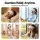 Livemor Eye Massager with Hot and Cold Compress, Bluetooth, 12 Vibrating Nodes, 2400mAh Battery, White