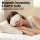 Livemor Eye Massager with Hot and Cold Compress, Bluetooth, 12 Vibrating Nodes, 2400mAh Battery, White