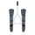 Livemor Air Compression Leg Massager with Heat, 3 Modes & Adjustable Wrap for Calf & Thigh, Grey, 1-Year Warranty