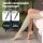 Livemor Air Compression Leg Massager with Heat, 3 Modes & Adjustable Wrap for Calf & Thigh, Grey, 1-Year Warranty