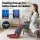 Livemor Air Compression Leg Massager with Heat, 3 Modes & Adjustable Wrap for Calf & Thigh, Grey, 1-Year Warranty