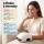 Livemor Cordless Hand Massager with Heat Compression 3 Modes 3 Pressure Levels 2000mAh Battery