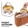 Livemor Wireless Scalp and Body Massager IPX7 Waterproof USB-C Rechargeable with Red Light LED Gold