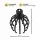 Livemor Hands-Free Electric Scalp Head Massager, Cordless Rechargeable, 3 Modes, 12 Tentacles, Black