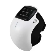 Livemor Knee Massager: Vibration, Infrared Heat, Rechargeable, Ergonomic Design, 3 Modes, Portable, 1-Year Warranty