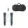 Livemor Leg Foot Massager Bundle with Air Compression Heat and Ultra Slim Shiatsu Neck Massager