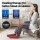 Livemor Leg Foot Massager Bundle with Air Compression Heat and Ultra Slim Shiatsu Neck Massager