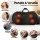 Livemor Leg Foot Massager Bundle with Air Compression Heat and Ultra Slim Shiatsu Neck Massager