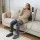 Livemor Leg Foot Massager Bundle with Air Compression Heat and Ultra Slim Shiatsu Neck Massager