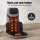 Livemor 8-Node Full Back Massage Seat Cushion and Foot Massager Bundle with Heating and Remote Black