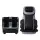 Livemor Full Back Massage Seat Cushion and Foot Massager Bundle with Heating and 360° Foot Massage Black