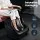 Livemor Full Back Massage Seat Cushion and Foot Massager Bundle with Heating and 360° Foot Massage Black