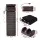 Livemor Full Body Massage Mat with Heated Neck Pillow and Foot Massager Brown