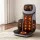 Livemor 8-Nodes Full Back Massage Cushion with Heat, 6 Auto Modes, Vibrating Lumbar, Home Office Car Use, Black
