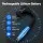 Everfit Massage Gun with U-Shaped Extended Handle, 4 Heads, High-Torque Motor, Quiet Tech, 5 Speeds, 2.5-Hour Battery