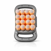 Everfit Deep Tissue Massager 16 Heads 20 Intensities Rechargeable Cordless Charcoal Grey