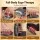 Everfit Deep Tissue Massager 16 Heads 20 Intensities Rechargeable Cordless Charcoal Grey