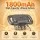 Everfit Deep Tissue Massager 16 Heads 20 Intensities Rechargeable Cordless Charcoal Grey
