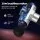 Everfit Silver Massage Gun: 30-Speed, 6 Heads, 1200-2700 RPM, Quiet Motor, Rechargeable, Deep Tissue Relief, 2-Hour Use