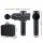 Everfit Massage Gun 30 Speed 6 Heads, 20V Brushless Motor, 4000RPM, Rechargeable, Deep Tissue, Black, LCD
