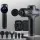 Everfit Massage Gun 30 Speed 6 Heads, 20V Brushless Motor, 4000RPM, Rechargeable, Deep Tissue, Black, LCD