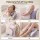 Livemor Neck and Shoulder Massage Pillow with Heat Cordless 4D Kneading Massager for Home and Office
