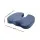 Giselle Bedding Memory Foam Seat Cushion 45x36cm Blue – Ergonomic Back Pain Relief Chair Pad, Washable Cover