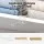 Artiss 6 Pack Clear Closet Shelf Dividers Organisers for Wardrobes Bookshelves Pantry and Bathroom Storage