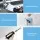 Devanti Cordless Water Flosser Black - 350ml Tank, 5 Modes, 8 Nozzle Heads, IPX7 Water-resistant, USB-C Rechargeable