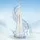 Devanti Cordless Water Flosser - 350ml, 5 Modes, 8 Tips, IPX7 Water-Resistant, Rechargeable USB-C, Ideal for Br