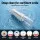 Devanti Cordless Water Flosser - 350ml, 5 Modes, 8 Tips, IPX7 Water-Resistant, Rechargeable USB-C, Ideal for Br