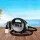 Alba Professional 700W Black HVLP Spray Tan Machine with Quiet Motor, Superfine Mist, Even Coverage, 200ml Cup, 3 Speeds
