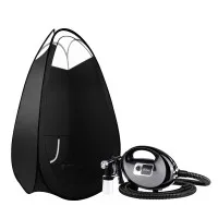 Alba HVLP Spray Tan Machine Kit with Pop Up Washable Tent, 500W Fixed Speed, 250ml Cup, 2.5m Hose
