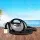 Alba Professional HVLP Spray Tan Machine Kit Black – Sunless Tanning Gun, 250ml Capacity, 3 Spray Patterns, 700W