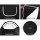 Alba. 700W HVLP Sunless Spray Tan Machine Kit with Washable Pop-Up Tent, Adjustable Spray Gun, Quiet Motor, Black