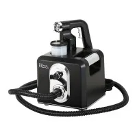 Alba Professional 500W Black Spray Tan Machine Gun with Adjustable Heat, 8 Flow Levels, 3 Spray Patterns, 250ml Cup
