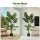 Artiss 140cm Artificial Monstera Tree – Lifelike, No Maintenance, Durable PE Fabric, Indoor Decor with Weighted Pot Base