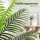 Artiss 100cm Artificial Palm Tree - Lifelike UV-Resistant Indoor Decor with Flexible Branches & Stable Cement Base