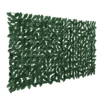 Gardeon Artificial Ivy Privacy Fence Screen 100 x 600cm UV Protected Green Backdrop Panel for Balcony Patio Garden