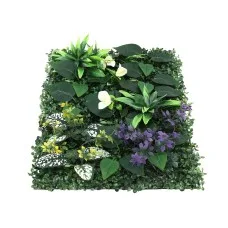 Gardeon 4 Piece Artificial Green Wall Panels 40 x 60cm UV Resistant Green Decor