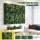 Gardeon Artificial Plant Wall Panels 40 x 60cm 4 Pack 3D UV Resistant Green Outdoor Decor
