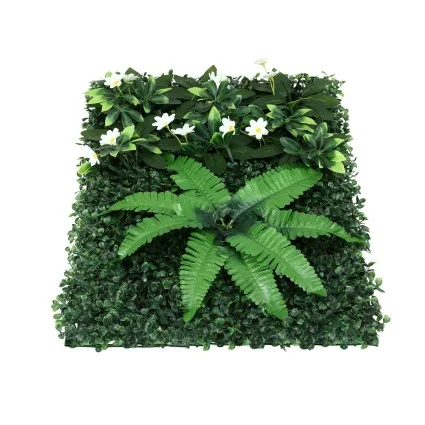 Gardeon Artificial Plant Wall Panels 40 x 60cm 4 Pack Green UV Resistant Indoor Outdoor Decor