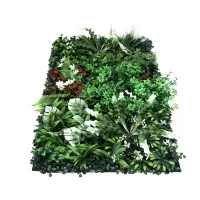 Gardeon Artificial Greenery Wall Panel 100 x 50cm UV-Resistant Flexible Green Outdoor Decor