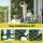 Gardeon Artificial Plant Wall Panel 100 x 50cm UV-Resistant Greenery Backdrop for Indoor Outdoor Decor