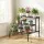 Artiss 3-Tier Metal Plant Stand - Black, 70x60x62.5cm, Indoor/Outdoor, Space-Saving Design, Holds 60kg, Modern