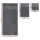 6 Pack Bath Towels Set Grey, 100% Cotton, 650GSM, Highly Absorbent, Quick Dry, 2 Bath, 2 Hand,