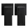 Cefito Matte Black Shower Taps Set, Brass Hot & Cold, WaterMark Certified, Leak-Proof, AS/NZS 3718 Compliant